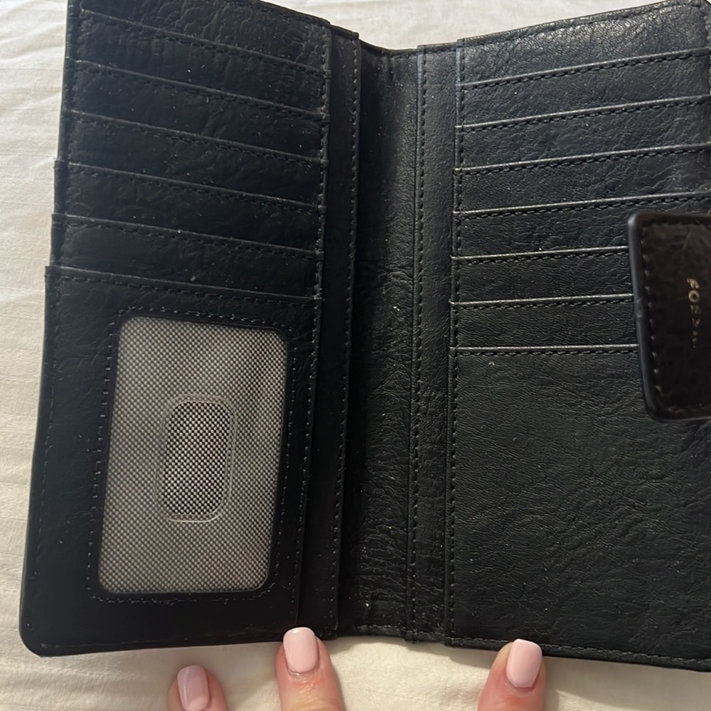 Snake Print Fossil Wallet - image 4